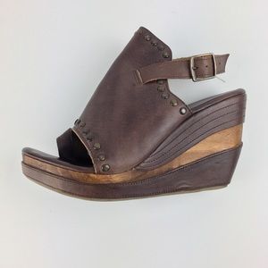 Bed Stu Joann Wedge Shoe Sz 10